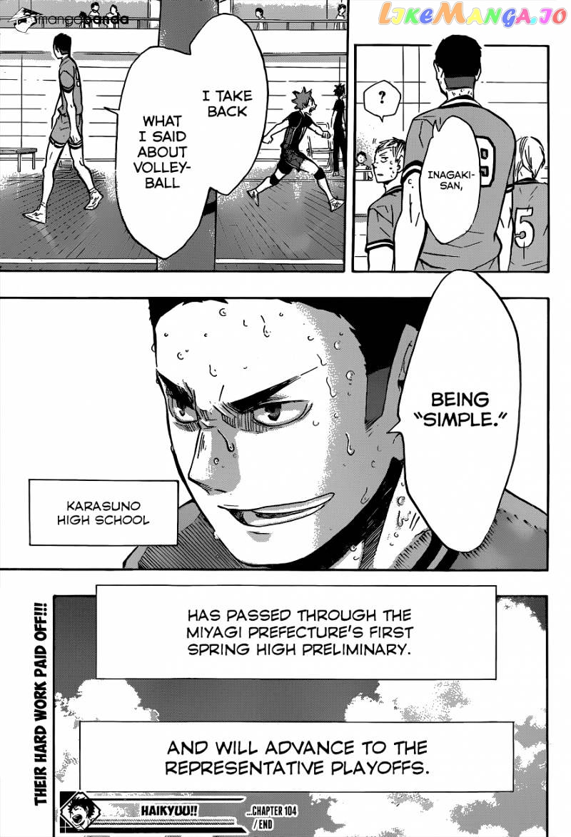 Haikyuu!!, Chapter 104 image 30